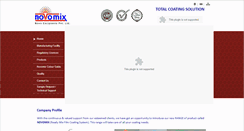 Desktop Screenshot of novomix.in